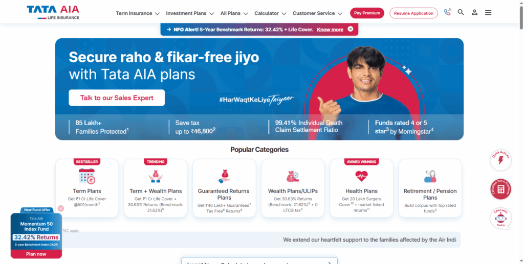 Top Life Insurance Companies in India